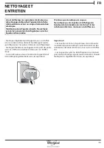 Предварительный просмотр 113 страницы Whirlpool B TNF 5323 W Health & Safety, Use And Care And Installation Manual