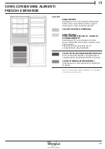 Предварительный просмотр 201 страницы Whirlpool B TNF 5323 W Health & Safety, Use And Care And Installation Manual