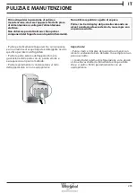 Предварительный просмотр 205 страницы Whirlpool B TNF 5323 W Health & Safety, Use And Care And Installation Manual