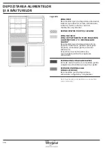 Предварительный просмотр 316 страницы Whirlpool B TNF 5323 W Health & Safety, Use And Care And Installation Manual