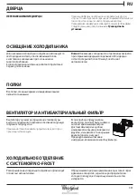 Предварительный просмотр 331 страницы Whirlpool B TNF 5323 W Health & Safety, Use And Care And Installation Manual