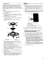 Предварительный просмотр 19 страницы Whirlpool B10P Use & Care Manual