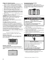 Предварительный просмотр 28 страницы Whirlpool B10P Use & Care Manual