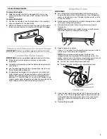 Preview for 7 page of Whirlpool Bottom Mount Refrigerator Use And Care Manual