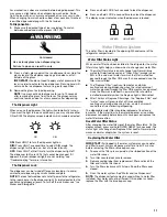 Preview for 11 page of Whirlpool Bottom Mount Refrigerator Use And Care Manual