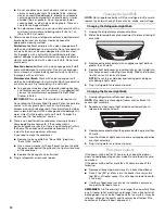 Предварительный просмотр 14 страницы Whirlpool BOTTOM-MOUNT REFRIGERATOR Use & Care Manual