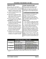 Preview for 5 page of Whirlpool Bravos XL Service Manual