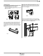 Preview for 17 page of Whirlpool BSNF 8451 OX AQUA Use And Care And Installation Manual