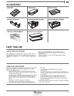 Предварительный просмотр 3 страницы Whirlpool BSNF 8999 PB Daily Reference Manual