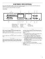 Предварительный просмотр 5 страницы Whirlpool BUILT-IN MICROWAVE OVEN Use & Care Manual