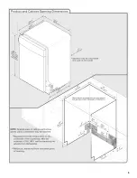 Предварительный просмотр 5 страницы Whirlpool Built-In Super Capacity Dishwasher In Black-On-Sta - Dishwasher In - On-Stainless Installation Instructions Manual