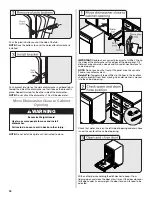 Предварительный просмотр 16 страницы Whirlpool Built-In Super Capacity Dishwasher In Black-On-Sta - Dishwasher In - On-Stainless Installation Instructions Manual