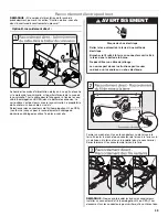 Предварительный просмотр 43 страницы Whirlpool Built-In Super Capacity Dishwasher In Black-On-Sta - Dishwasher In - On-Stainless Installation Instructions Manual