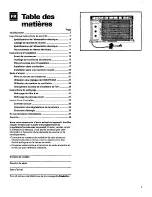 Preview for 3 page of Whirlpool CA25WC50 Installation & User Manual