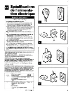 Предварительный просмотр 9 страницы Whirlpool CA25WC50 Installation & User Manual