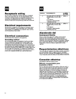 Preview for 10 page of Whirlpool CA25WC50 Installation & User Manual