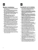 Preview for 16 page of Whirlpool CA25WC50 Installation & User Manual