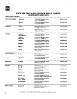 Preview for 40 page of Whirlpool CA25WC50 Installation & User Manual