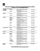 Preview for 41 page of Whirlpool CA25WC50 Installation & User Manual