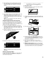 Предварительный просмотр 15 страницы Whirlpool CABINET DEPTHSIDE BY SIDEREFRIGERATOR Use & Care Manual