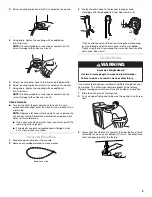 Предварительный просмотр 9 страницы Whirlpool Cabrio 8566931 Use & Care Manual