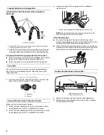 Предварительный просмотр 8 страницы Whirlpool CABRIO W10026592A Use & Care Manual