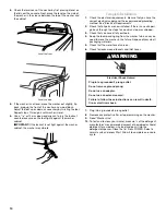 Предварительный просмотр 10 страницы Whirlpool CABRIO W10026592A Use & Care Manual