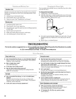 Предварительный просмотр 20 страницы Whirlpool CABRIO W10150626 Use And Care Manual