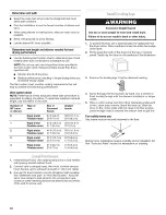 Предварительный просмотр 58 страницы Whirlpool CABRIO W10150626 Use And Care Manual