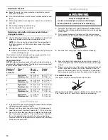 Предварительный просмотр 10 страницы Whirlpool Cabrio W10150626A Use & Care Manual