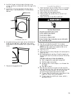 Предварительный просмотр 13 страницы Whirlpool Cabrio W10150626A Use & Care Manual