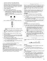 Предварительный просмотр 15 страницы Whirlpool Cabrio W10150626A Use & Care Manual