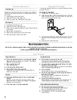 Предварительный просмотр 20 страницы Whirlpool Cabrio W10150626A Use & Care Manual