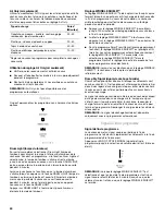 Предварительный просмотр 40 страницы Whirlpool Cabrio W10150626A Use & Care Manual