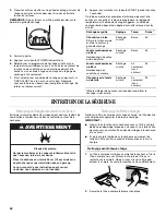 Предварительный просмотр 42 страницы Whirlpool Cabrio W10150626A Use & Care Manual