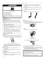 Предварительный просмотр 12 страницы Whirlpool Cabrio W10151492B Use & Care Manual