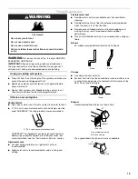 Preview for 13 page of Whirlpool Cabrio W10164159A Use & Care Manual