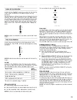 Preview for 23 page of Whirlpool Cabrio W10164159A Use & Care Manual