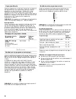 Preview for 46 page of Whirlpool Cabrio W10164159A Use & Care Manual