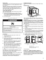 Preview for 5 page of Whirlpool Cabrio W10164159B Use & Care Manual