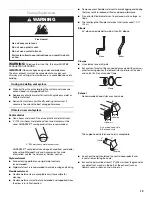 Preview for 13 page of Whirlpool Cabrio W10164159B Use & Care Manual