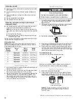 Preview for 10 page of Whirlpool Cabrio W10164752A Use & Care Manual