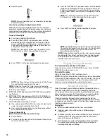 Preview for 16 page of Whirlpool Cabrio W10164752A Use & Care Manual