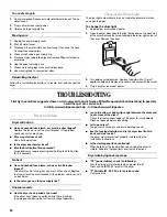 Preview for 22 page of Whirlpool Cabrio W10164752A Use & Care Manual