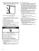 Preview for 38 page of Whirlpool Cabrio W10164752A Use & Care Manual