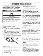 Preview for 46 page of Whirlpool Cabrio W10164752A Use & Care Manual