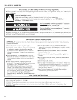 Preview for 2 page of Whirlpool CABRIO W10280475C Use And Care Manual