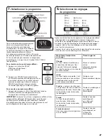 Preview for 27 page of Whirlpool CABRIO W10280475C Use And Care Manual