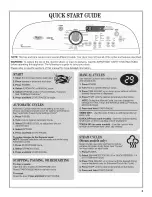 Предварительный просмотр 5 страницы Whirlpool CABRIO W10305227B Use & Care Manual