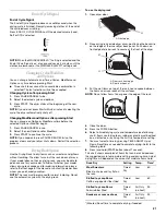 Предварительный просмотр 21 страницы Whirlpool Cabrio,- WED7300X Use And Care Manual